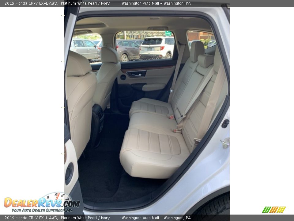 2019 Honda CR-V EX-L AWD Platinum White Pearl / Ivory Photo #19