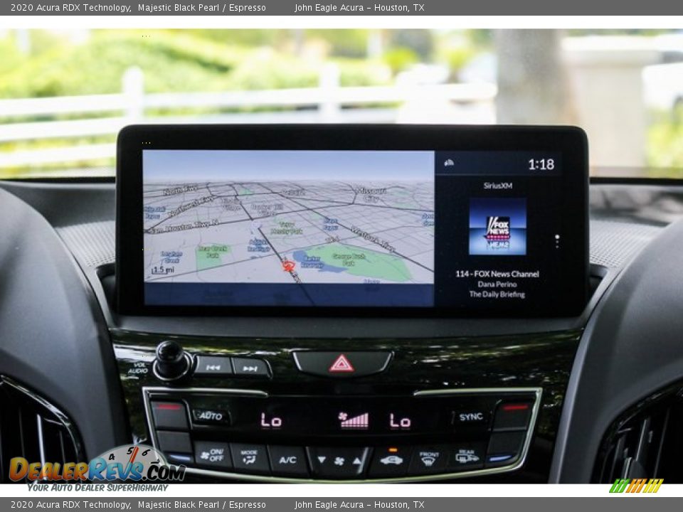 2020 Acura RDX Technology Majestic Black Pearl / Espresso Photo #26