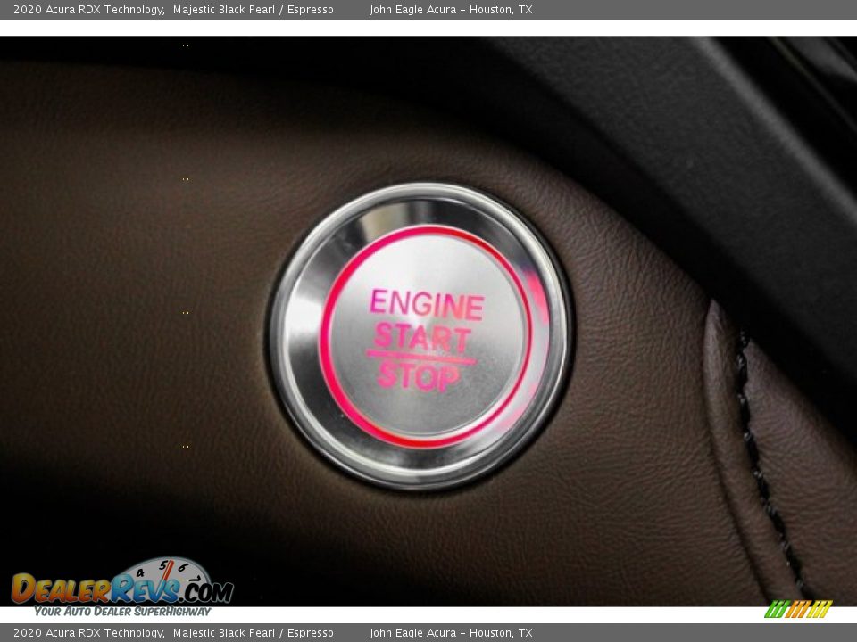 2020 Acura RDX Technology Majestic Black Pearl / Espresso Photo #31