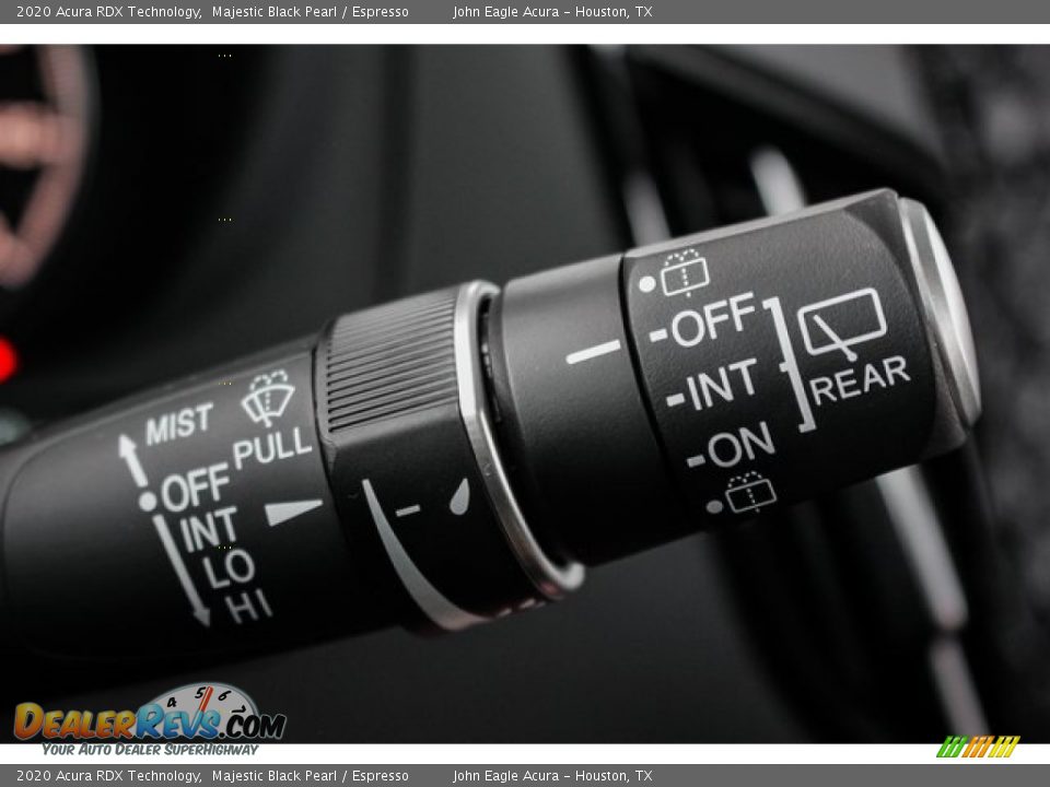 2020 Acura RDX Technology Majestic Black Pearl / Espresso Photo #35