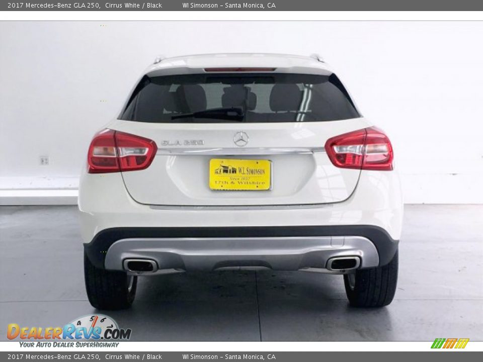 2017 Mercedes-Benz GLA 250 Cirrus White / Black Photo #3