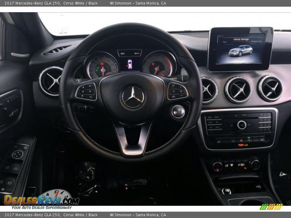 2017 Mercedes-Benz GLA 250 Cirrus White / Black Photo #4