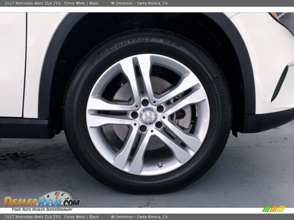2017 Mercedes-Benz GLA 250 Cirrus White / Black Photo #8