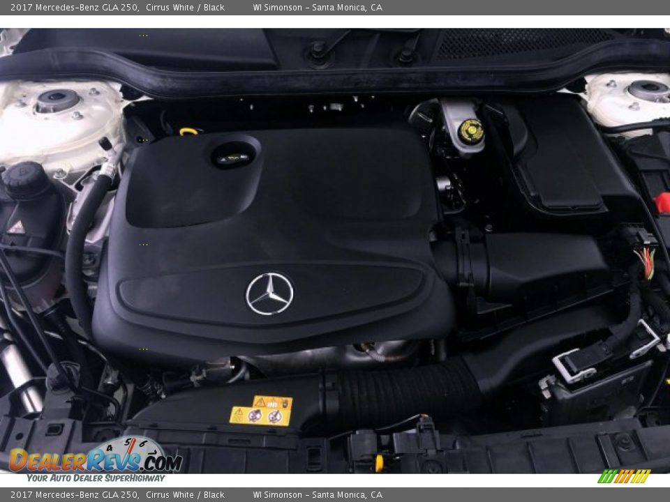 2017 Mercedes-Benz GLA 250 Cirrus White / Black Photo #9