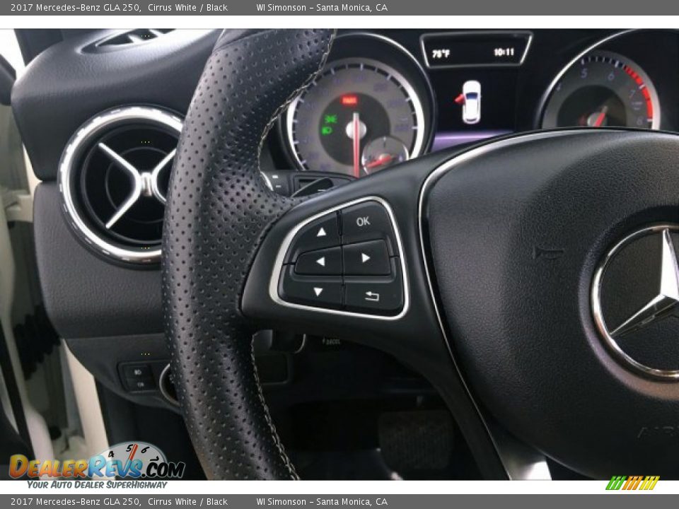 2017 Mercedes-Benz GLA 250 Cirrus White / Black Photo #18