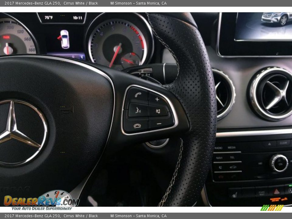 2017 Mercedes-Benz GLA 250 Cirrus White / Black Photo #19