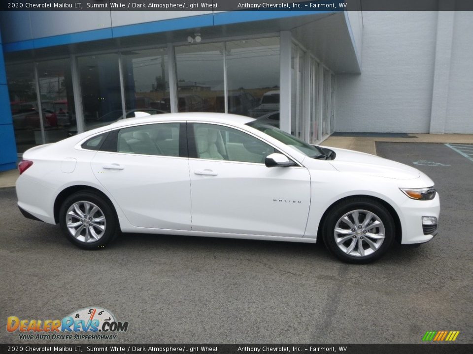 Summit White 2020 Chevrolet Malibu LT Photo #2