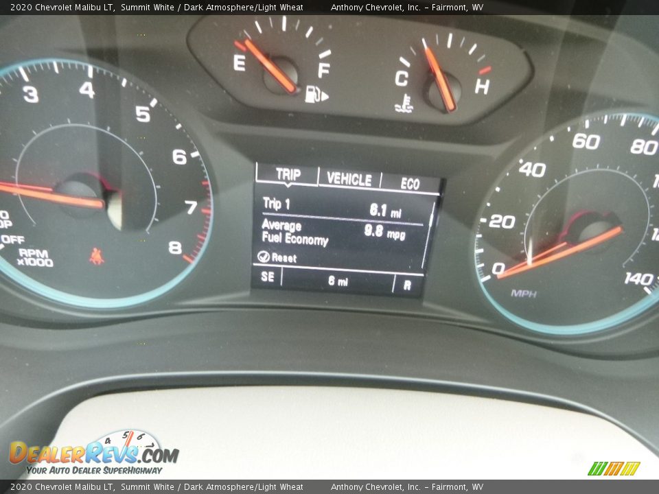 2020 Chevrolet Malibu LT Gauges Photo #19