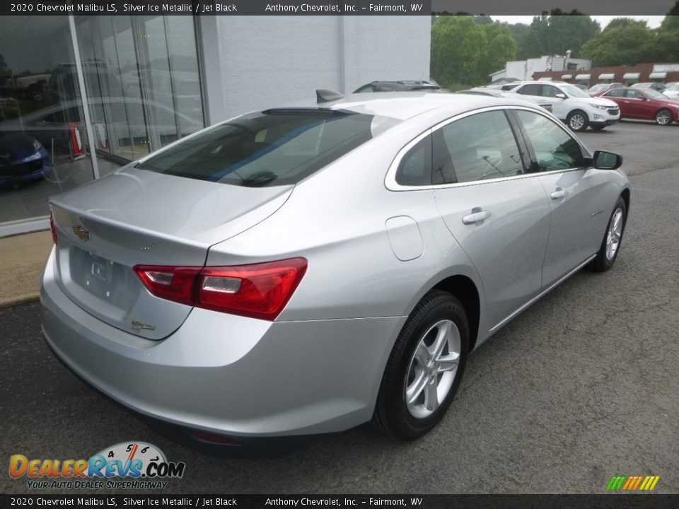 2020 Chevrolet Malibu LS Silver Ice Metallic / Jet Black Photo #4