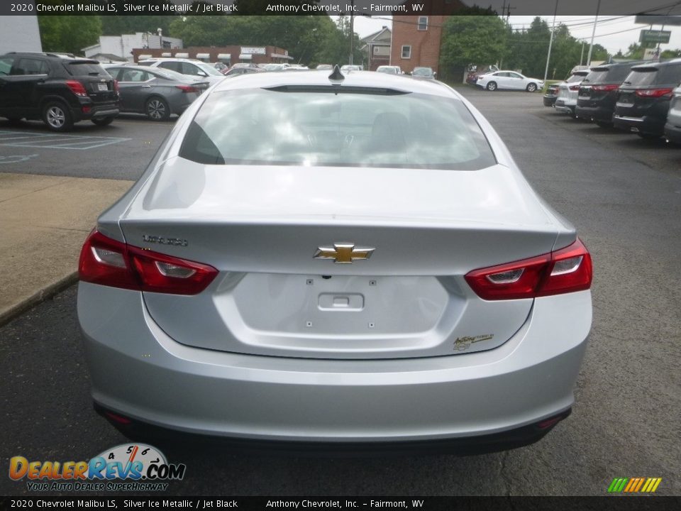 2020 Chevrolet Malibu LS Silver Ice Metallic / Jet Black Photo #5