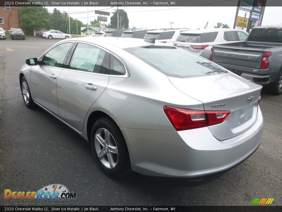 2020 Chevrolet Malibu LS Silver Ice Metallic / Jet Black Photo #6