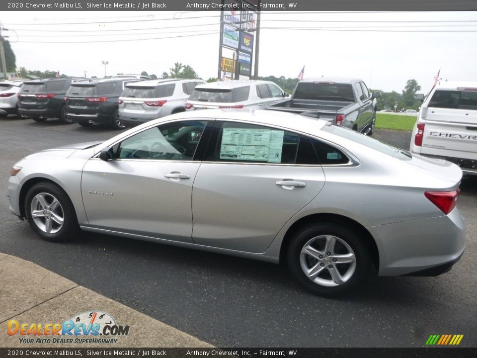 2020 Chevrolet Malibu LS Silver Ice Metallic / Jet Black Photo #7