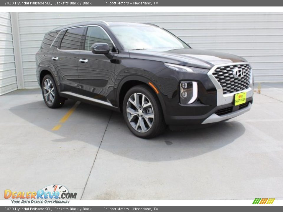 2020 Hyundai Palisade SEL Becketts Black / Black Photo #2