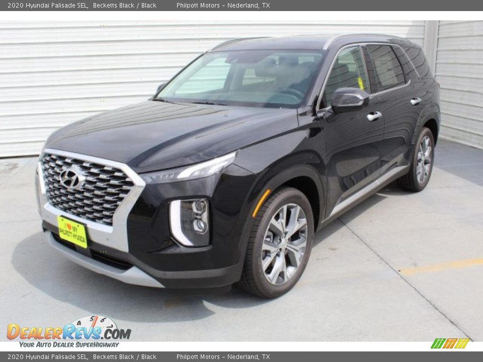 2020 Hyundai Palisade SEL Becketts Black / Black Photo #4