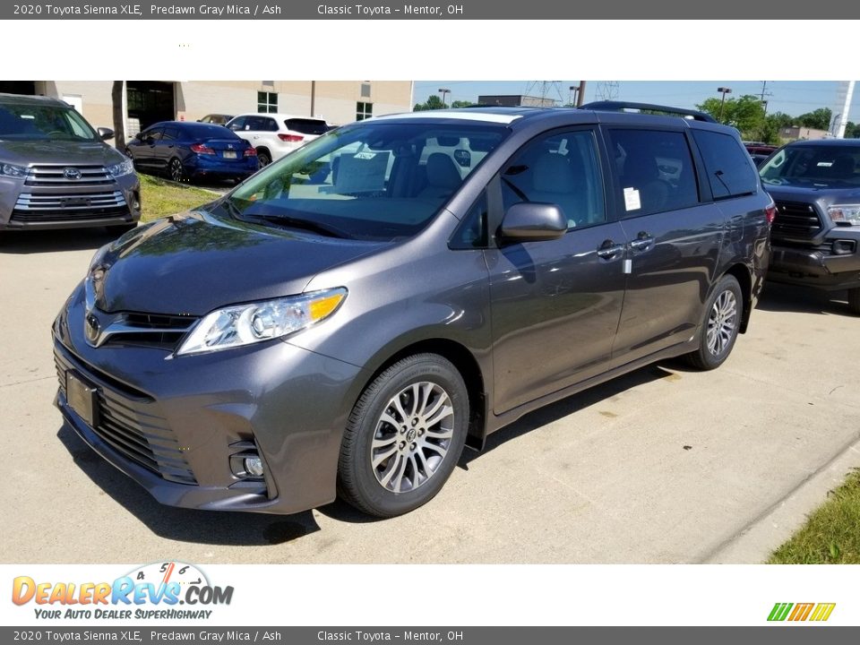 2020 Toyota Sienna XLE Predawn Gray Mica / Ash Photo #1