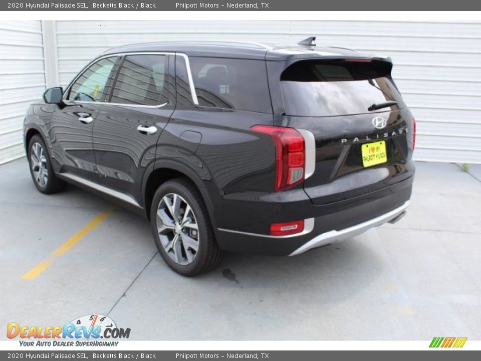 2020 Hyundai Palisade SEL Becketts Black / Black Photo #6