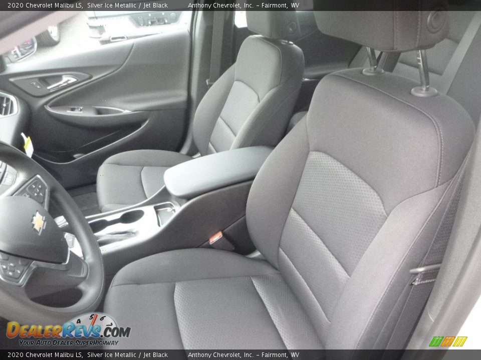 Jet Black Interior - 2020 Chevrolet Malibu LS Photo #14