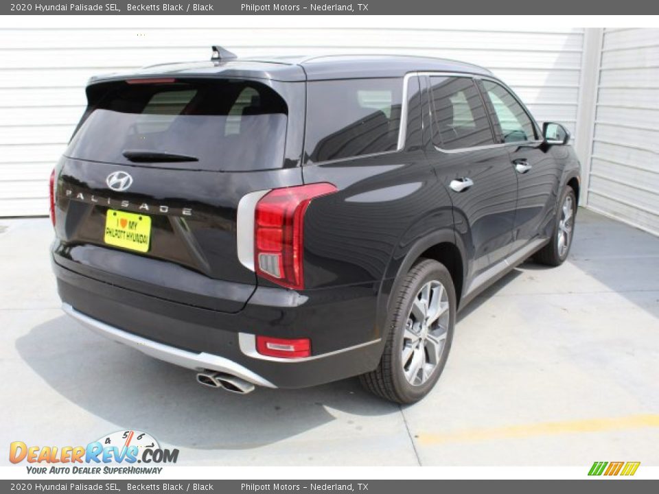 2020 Hyundai Palisade SEL Becketts Black / Black Photo #8
