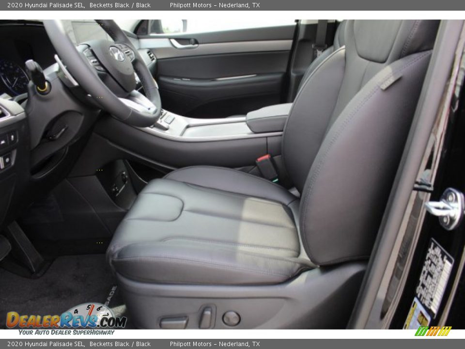 2020 Hyundai Palisade SEL Becketts Black / Black Photo #10