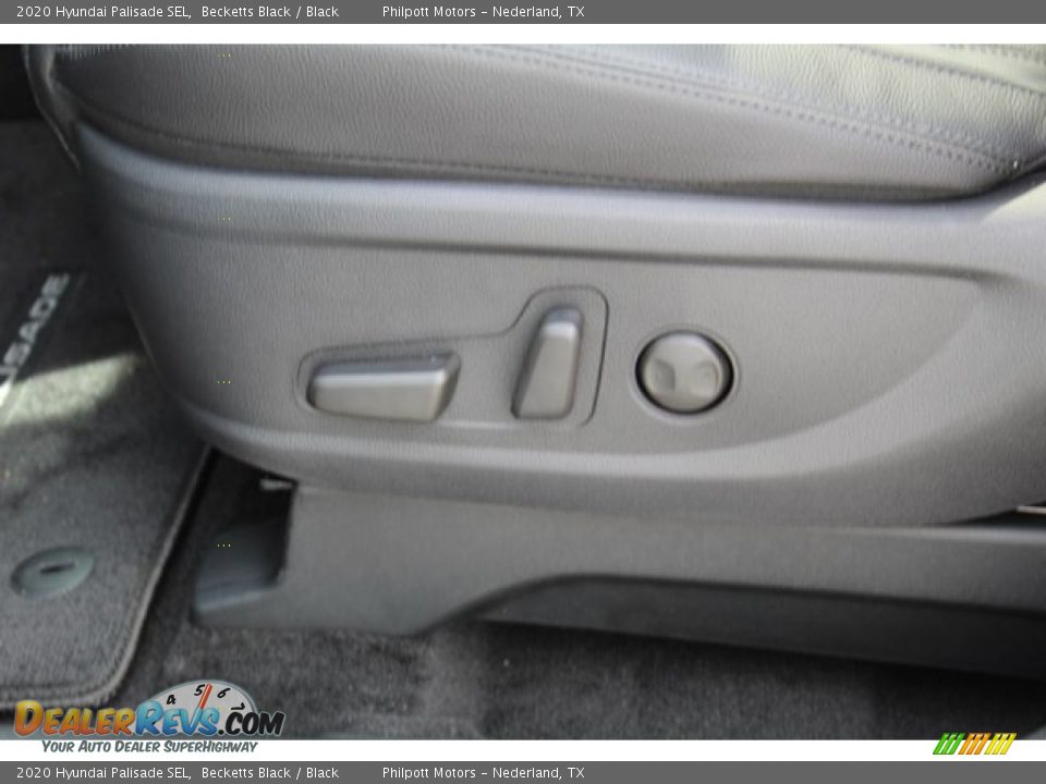 2020 Hyundai Palisade SEL Becketts Black / Black Photo #11