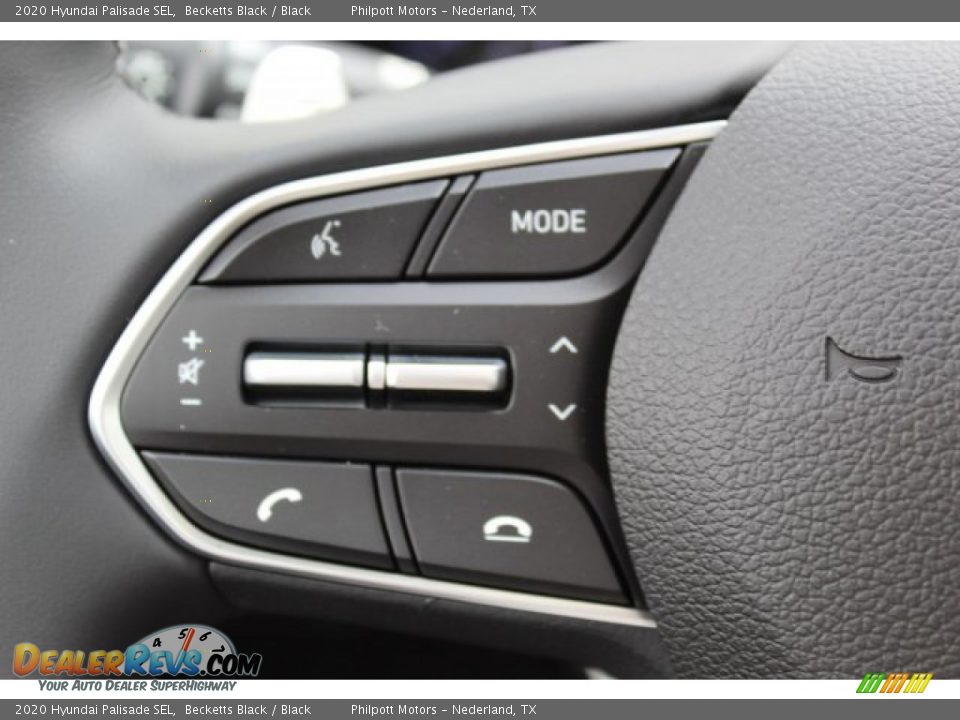2020 Hyundai Palisade SEL Becketts Black / Black Photo #12