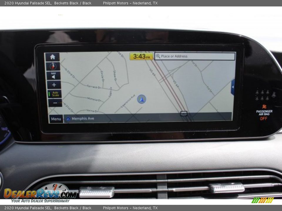 2020 Hyundai Palisade SEL Becketts Black / Black Photo #16