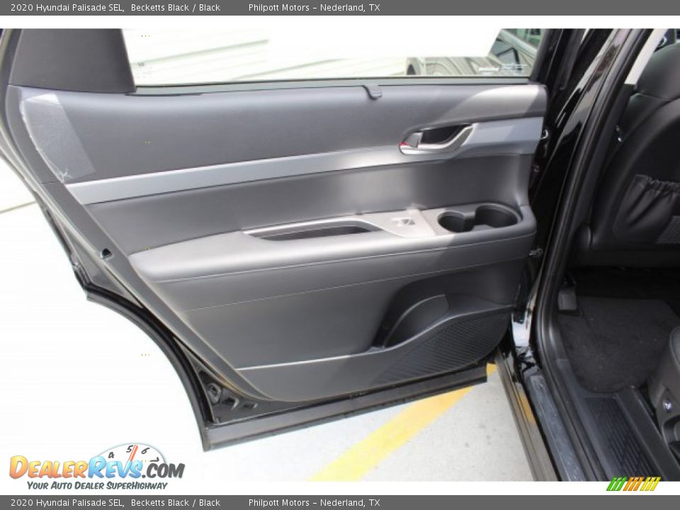 2020 Hyundai Palisade SEL Becketts Black / Black Photo #20