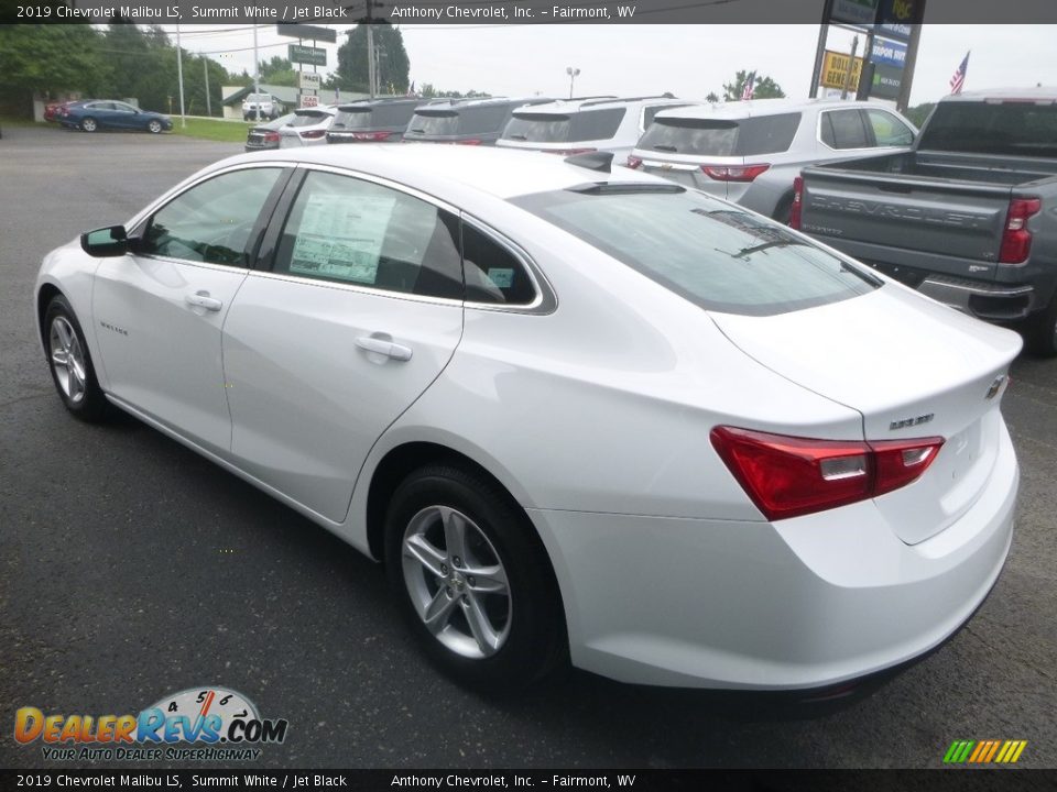 2019 Chevrolet Malibu LS Summit White / Jet Black Photo #6