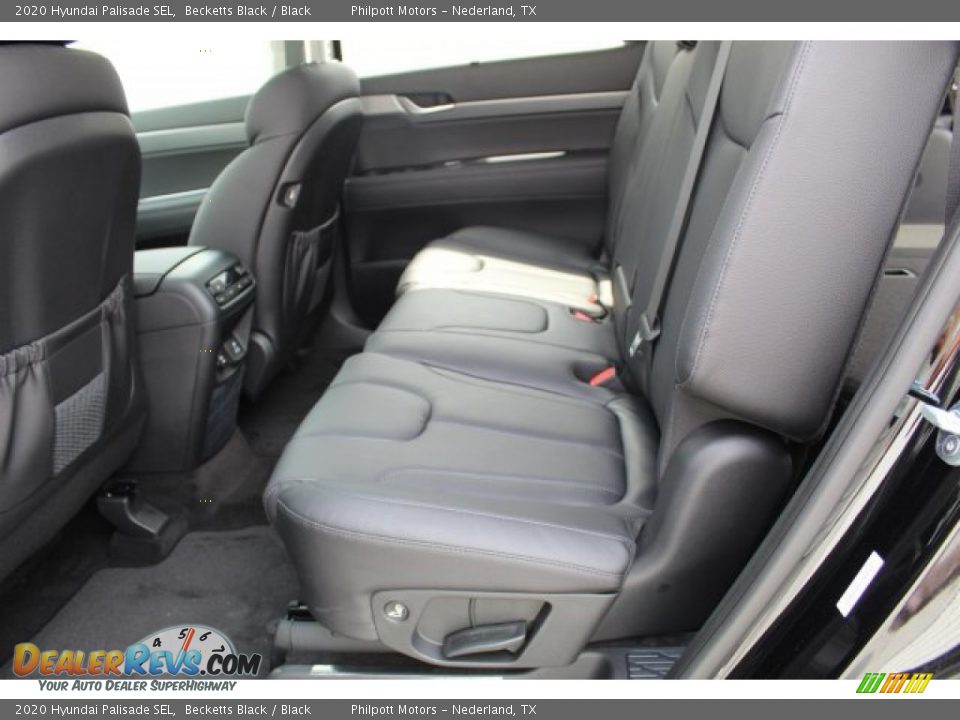 2020 Hyundai Palisade SEL Becketts Black / Black Photo #21