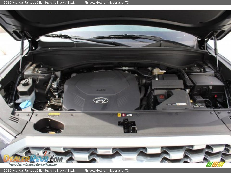2020 Hyundai Palisade SEL Becketts Black / Black Photo #26