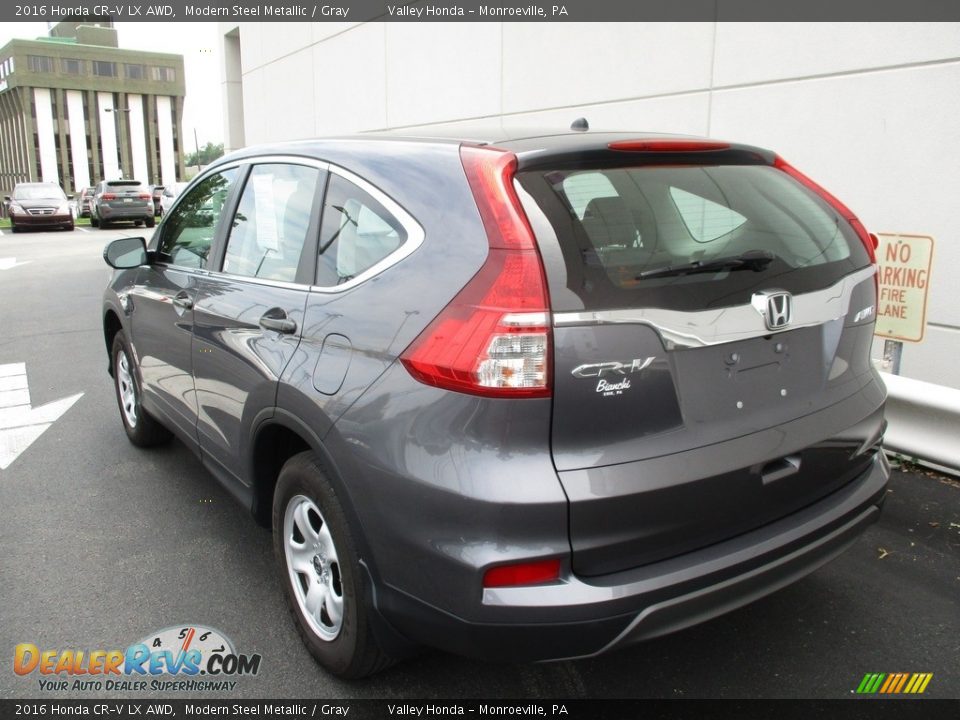 2016 Honda CR-V LX AWD Modern Steel Metallic / Gray Photo #3