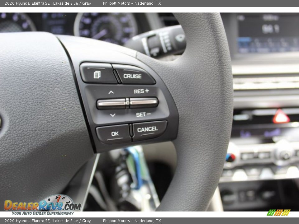 2020 Hyundai Elantra SE Lakeside Blue / Gray Photo #13