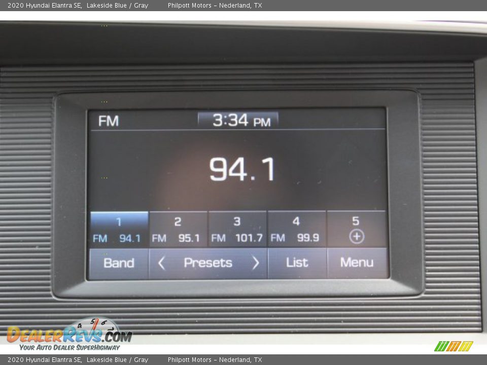 2020 Hyundai Elantra SE Lakeside Blue / Gray Photo #16