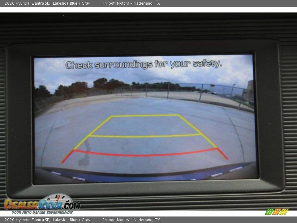2020 Hyundai Elantra SE Lakeside Blue / Gray Photo #18