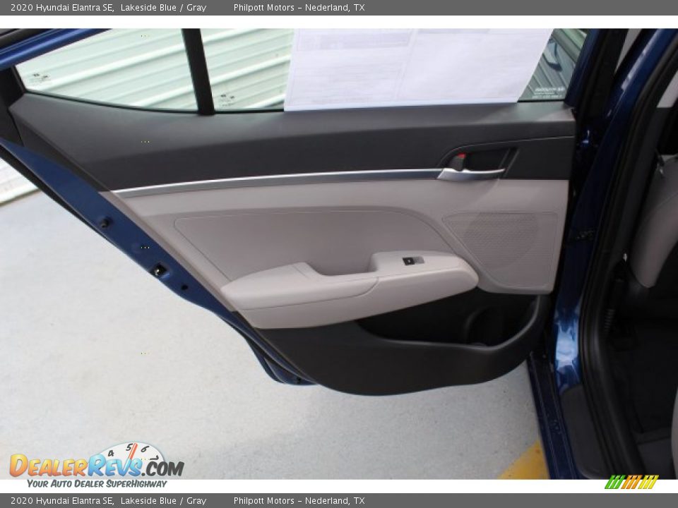 2020 Hyundai Elantra SE Lakeside Blue / Gray Photo #19