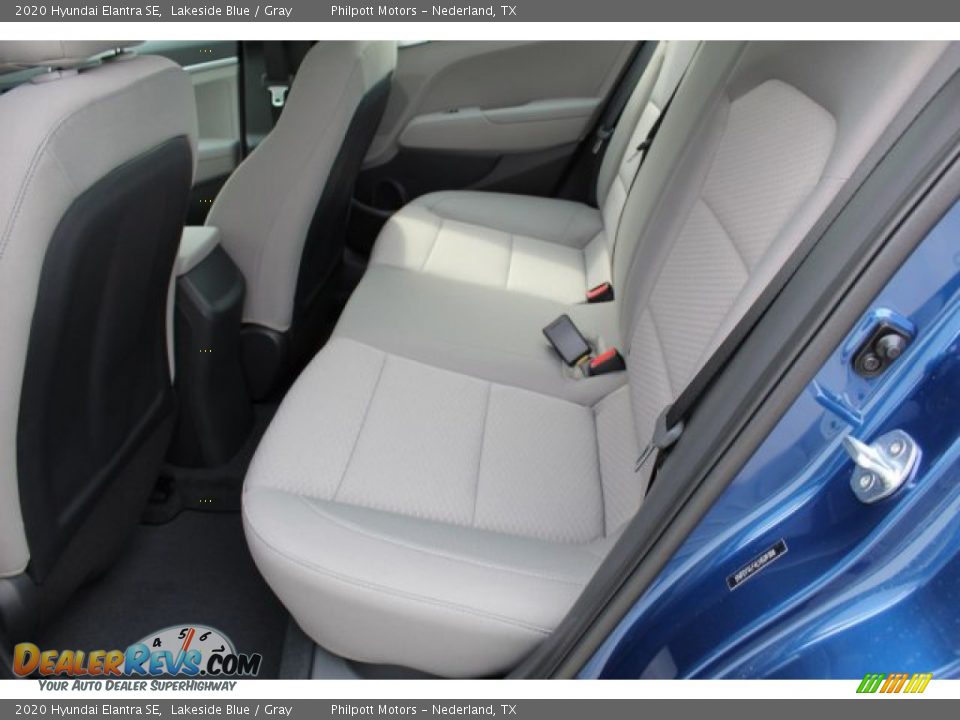 2020 Hyundai Elantra SE Lakeside Blue / Gray Photo #20