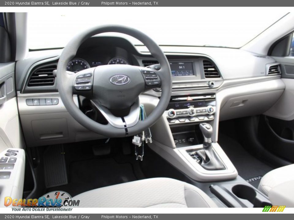 2020 Hyundai Elantra SE Lakeside Blue / Gray Photo #21