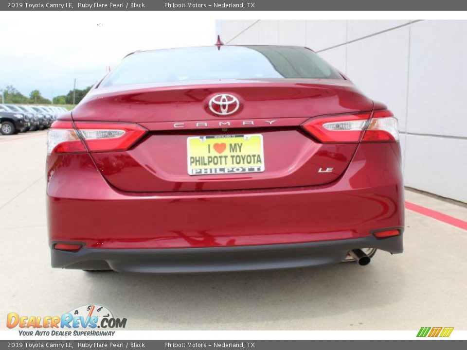 2019 Toyota Camry LE Ruby Flare Pearl / Black Photo #7