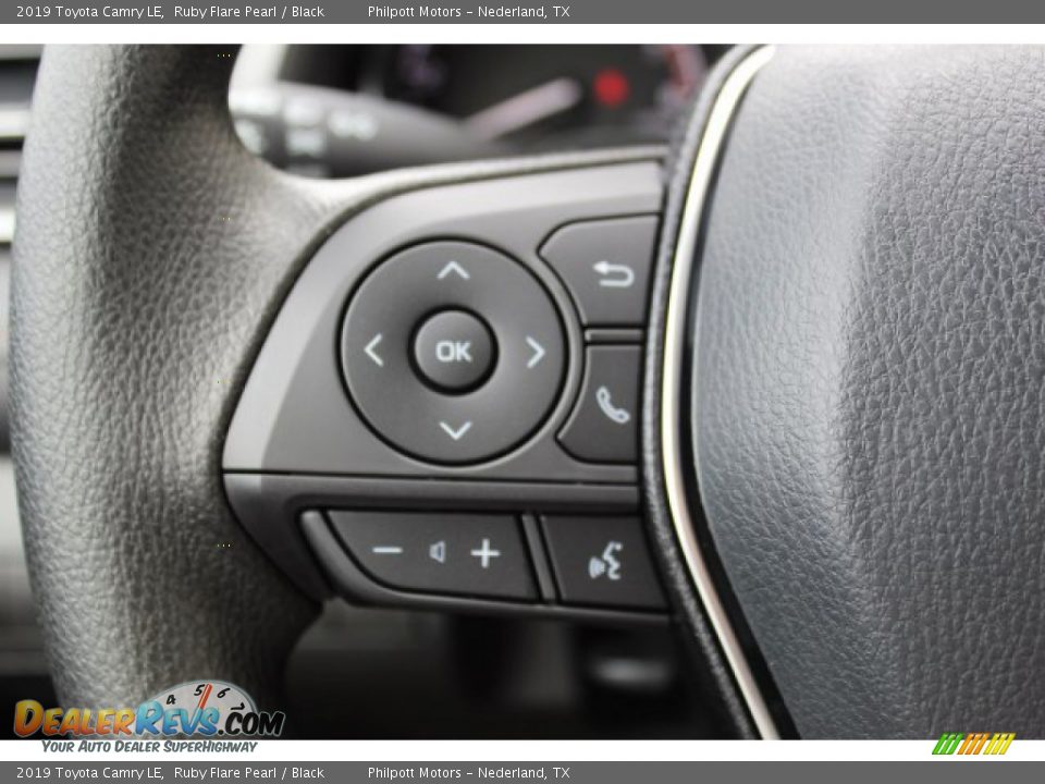 2019 Toyota Camry LE Ruby Flare Pearl / Black Photo #12