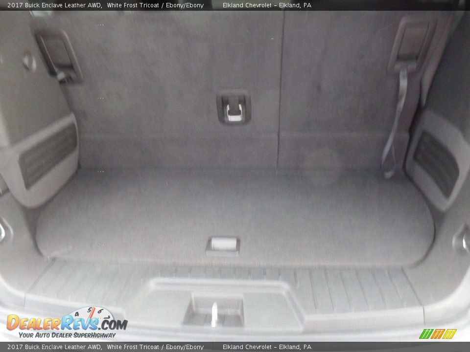 2017 Buick Enclave Leather AWD White Frost Tricoat / Ebony/Ebony Photo #16