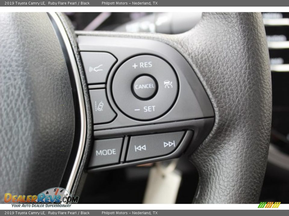 2019 Toyota Camry LE Ruby Flare Pearl / Black Photo #13