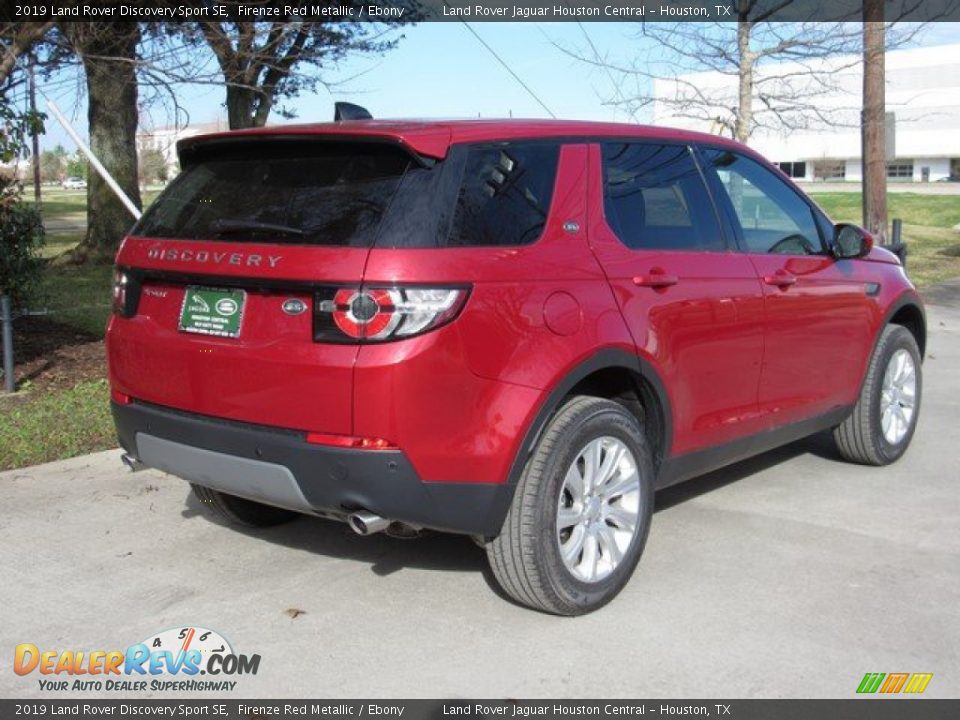 2019 Land Rover Discovery Sport SE Firenze Red Metallic / Ebony Photo #7