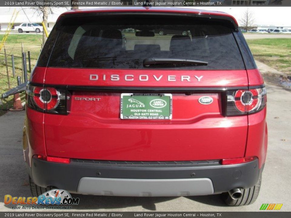 2019 Land Rover Discovery Sport SE Firenze Red Metallic / Ebony Photo #8