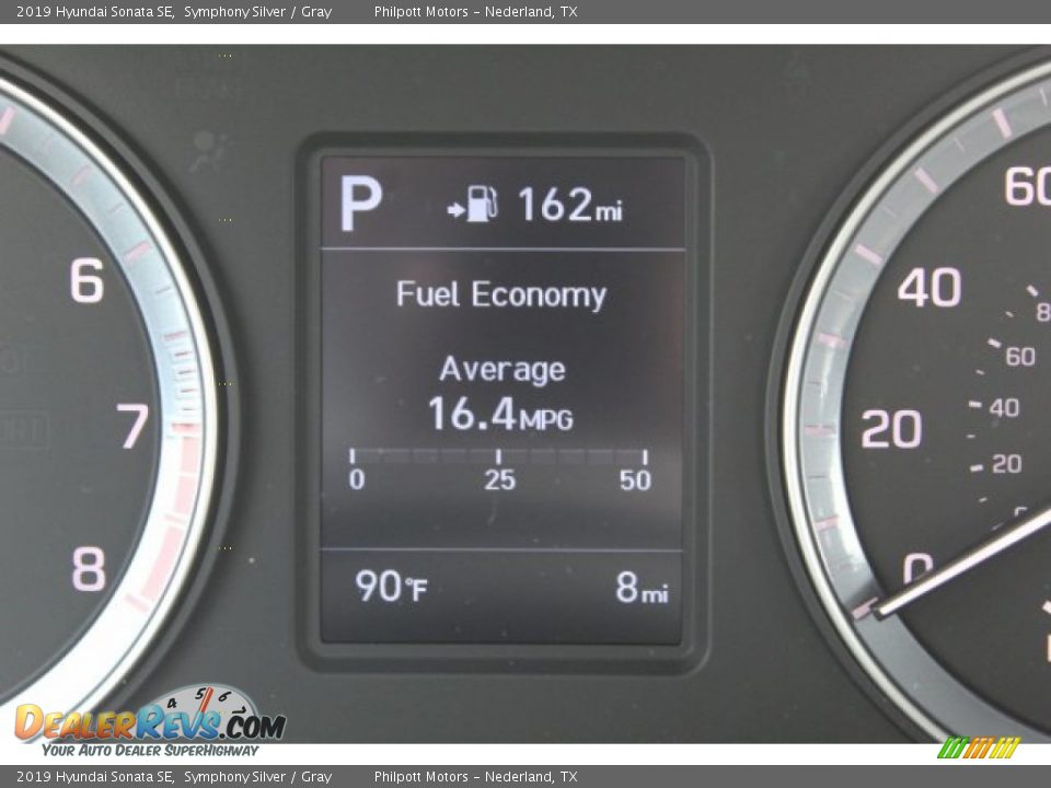 2019 Hyundai Sonata SE Symphony Silver / Gray Photo #15
