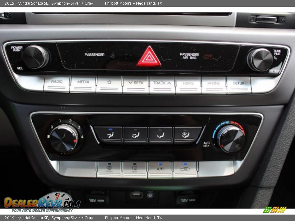 2019 Hyundai Sonata SE Symphony Silver / Gray Photo #17