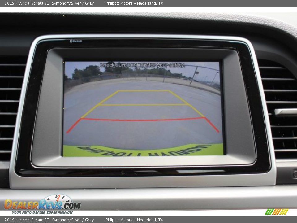 2019 Hyundai Sonata SE Symphony Silver / Gray Photo #18