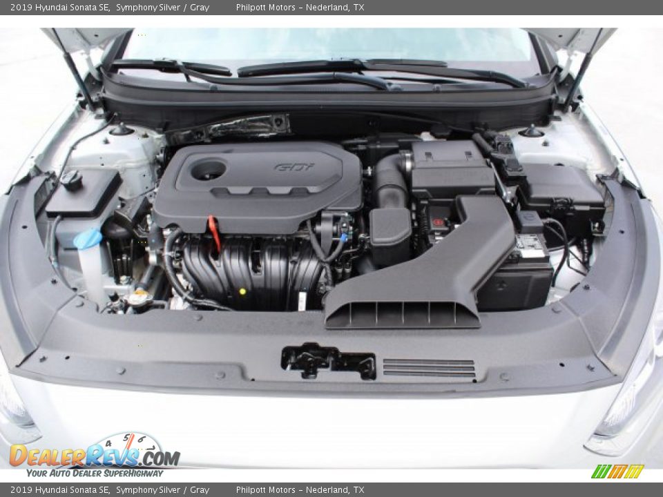 2019 Hyundai Sonata SE Symphony Silver / Gray Photo #24