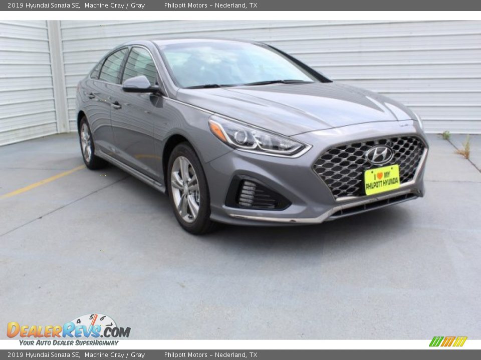 2019 Hyundai Sonata SE Machine Gray / Gray Photo #2