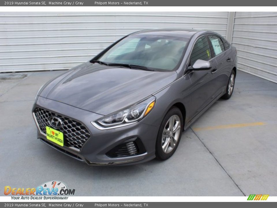 2019 Hyundai Sonata SE Machine Gray / Gray Photo #4