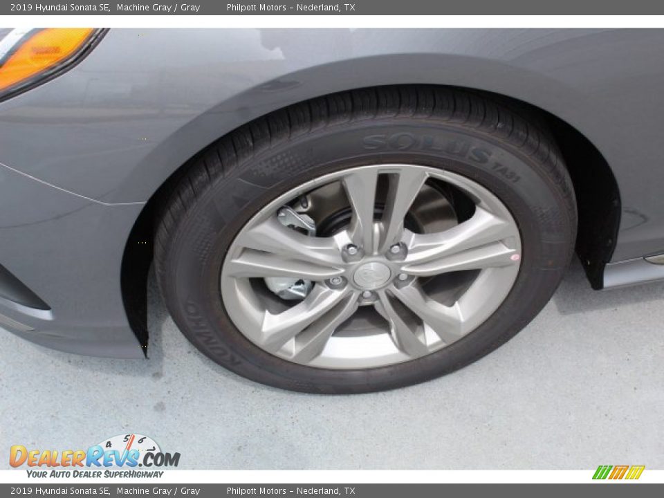 2019 Hyundai Sonata SE Machine Gray / Gray Photo #5